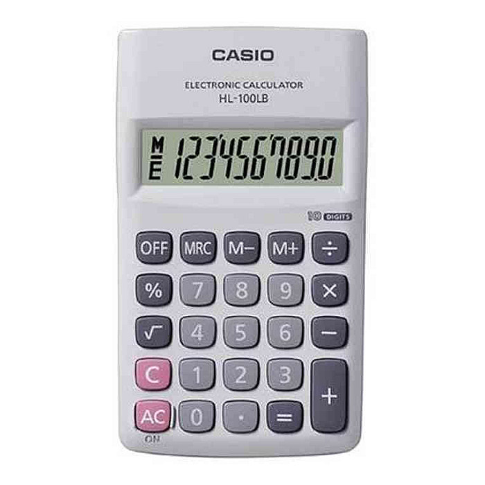 Casio HL100LB Portable Basic Calculator Casio HL100LB Portable Basic Calculator